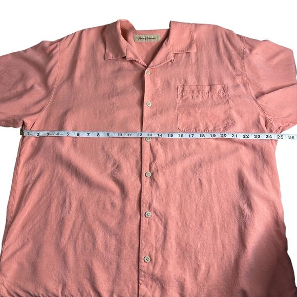 Tommy Bahama Men’s 100% Silk Classic Fit Button Front Shirt. Size XL - Picture 3 of 8